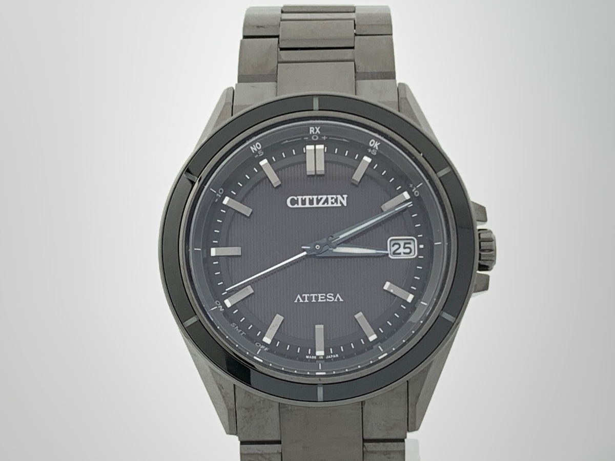 シチズン アテッサ アクトライン ブラック CB3035-72E/H128-001R704 チタン