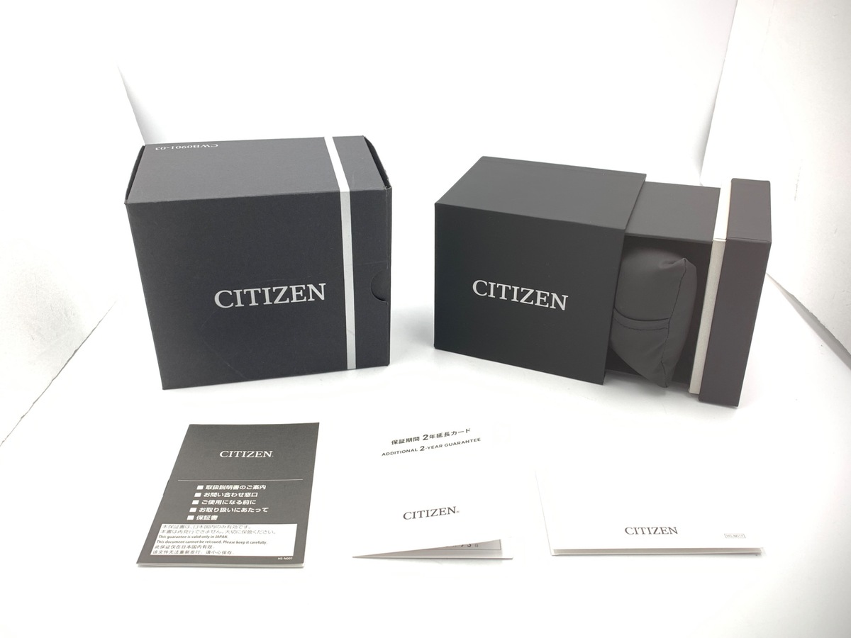 シチズン アテッサ アクトライン ブラック CB3035-72E/H128-001R704 チタン