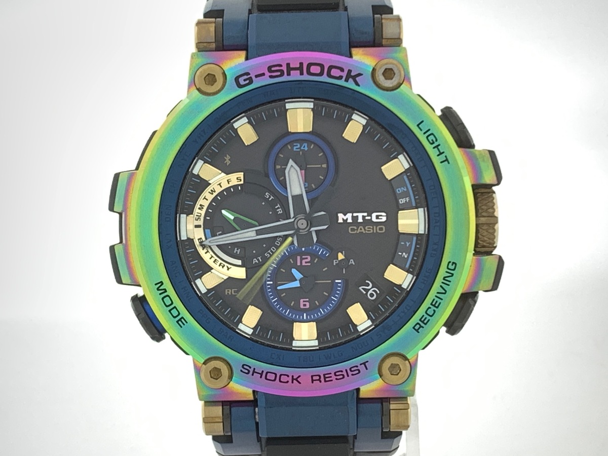 カシオ G-SHOCK MT-G ブラック MTG-B1000RB-2AJR ステンレススティール/樹脂