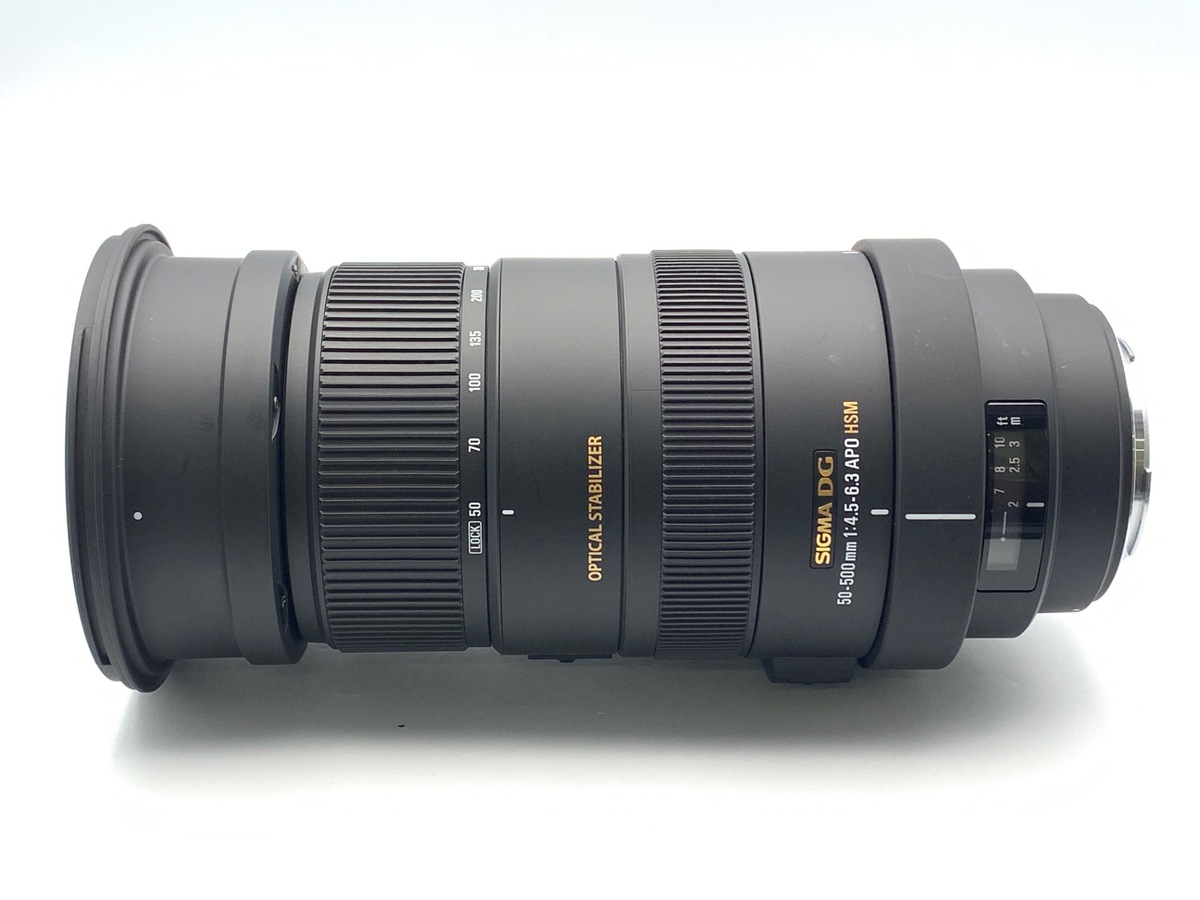APO 50-500mm F4.5-6.3 DG OS HSM (キヤノン用) 中古価格比較 - 価格.com
