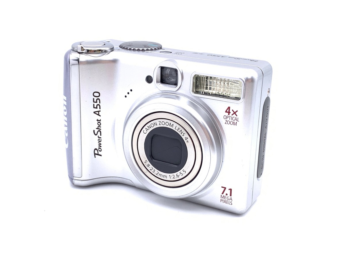 中古：C(やや難あり)】キヤノン PowerShot A550 | 2441390007794