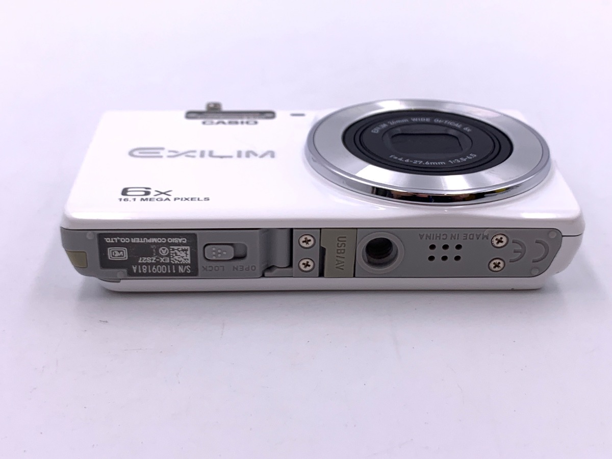 中古：B(並品)】カシオ EXILIM EX-ZS27WE ホワイト | 2441390014679