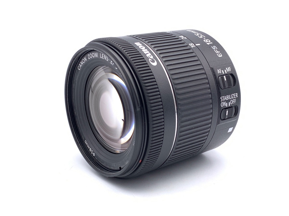 中古：AB(良品)】キヤノン EF-S18-55mm F4-5.6 IS STM | 2441390018394