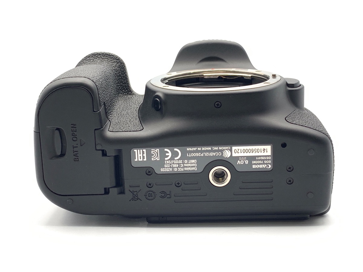 中古】キヤノン EOS 70D ボディ｜｜カメラのキタムラネットショップ
