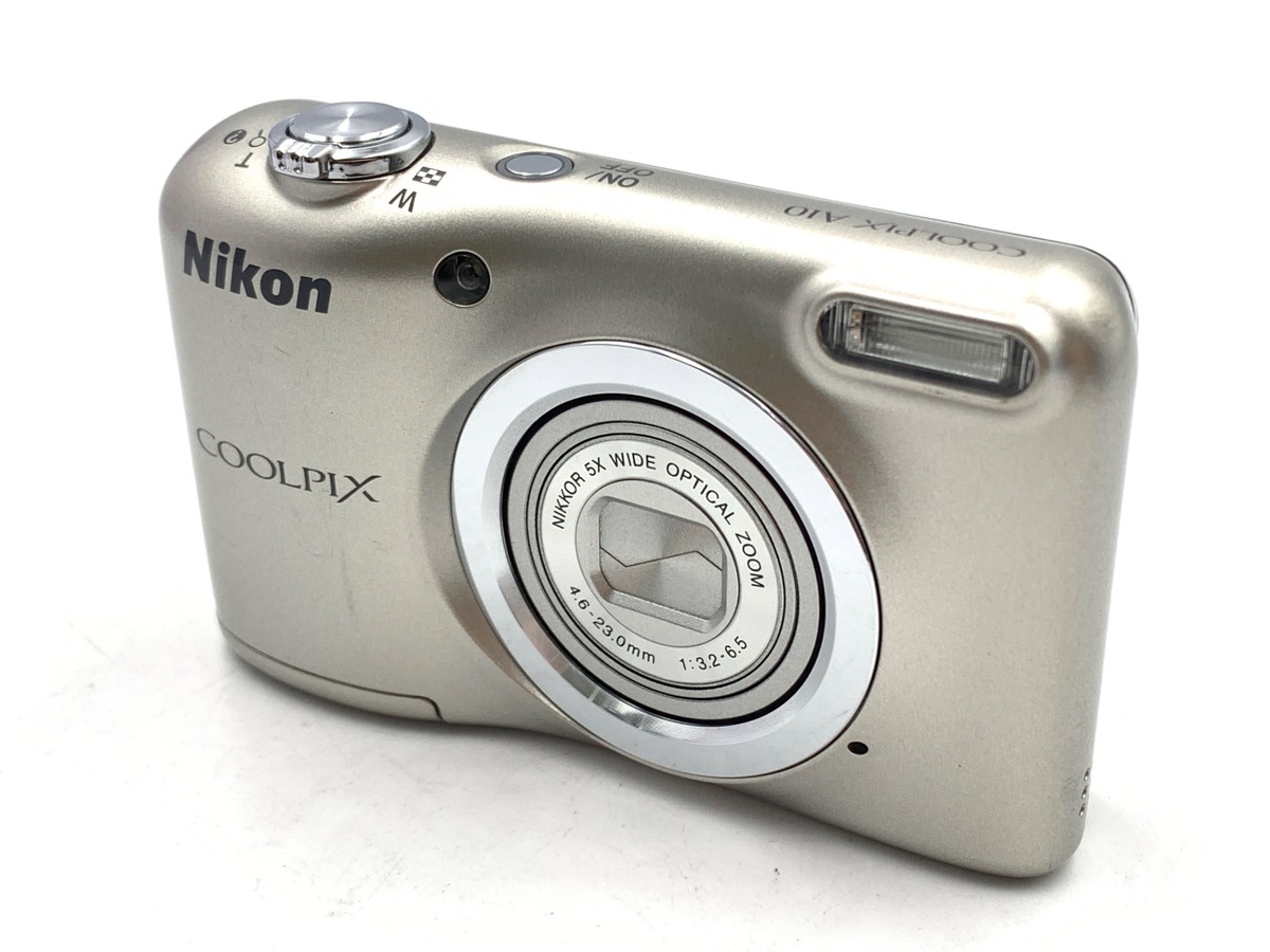 【ジャンク】Nikon COOLPIX A10 シルバー デジタルカメラ 中古：B(並品)】ニコン COOLPIX A10 シルバー | 2441440033018
