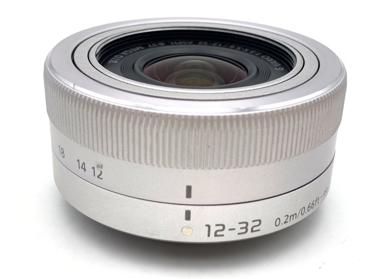 【美品】LUMIX G 12-32mm レンズ H-FS12032 LUMIX G VARIO 12-32mm/F3.5-5.6 ASPH./MEGA O.I.S. H-FS12032-S