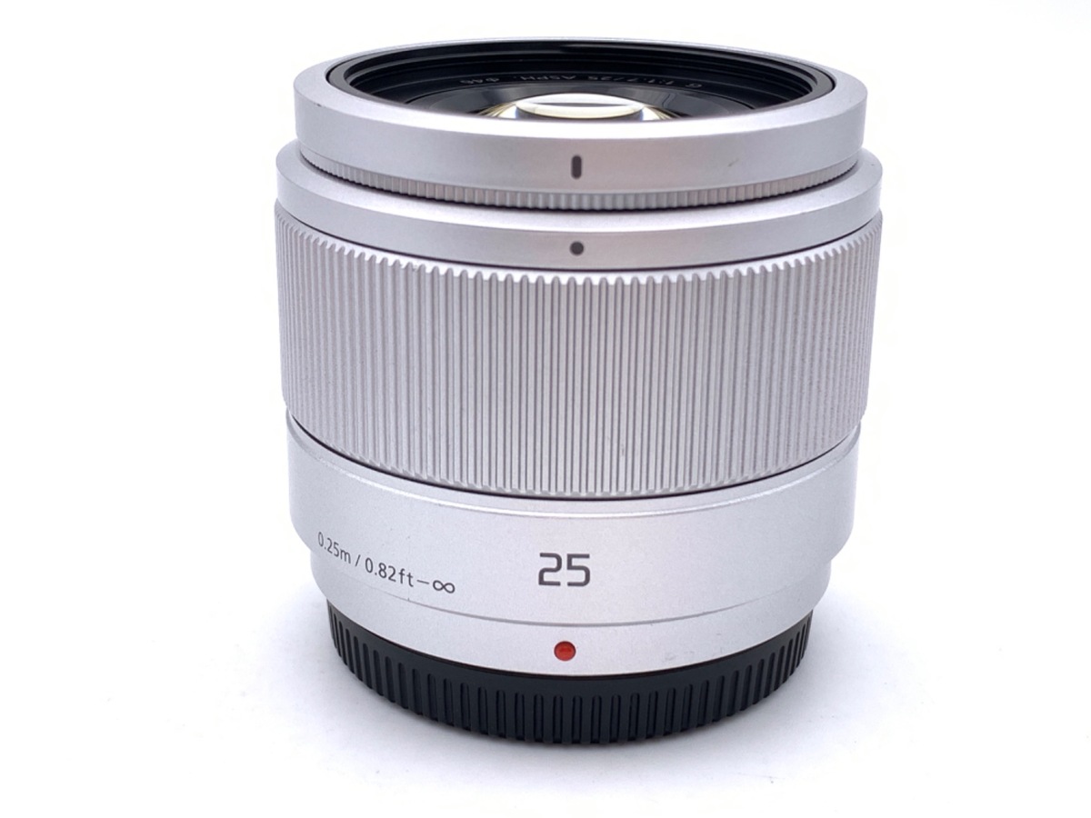LUMIX G 25mm/F1.7 ASPH. H-H025-S　シルバー カメラレンズ LUMIX G 25mm/F1.7 ASPH. LUMIX（ルミックス） シルバー