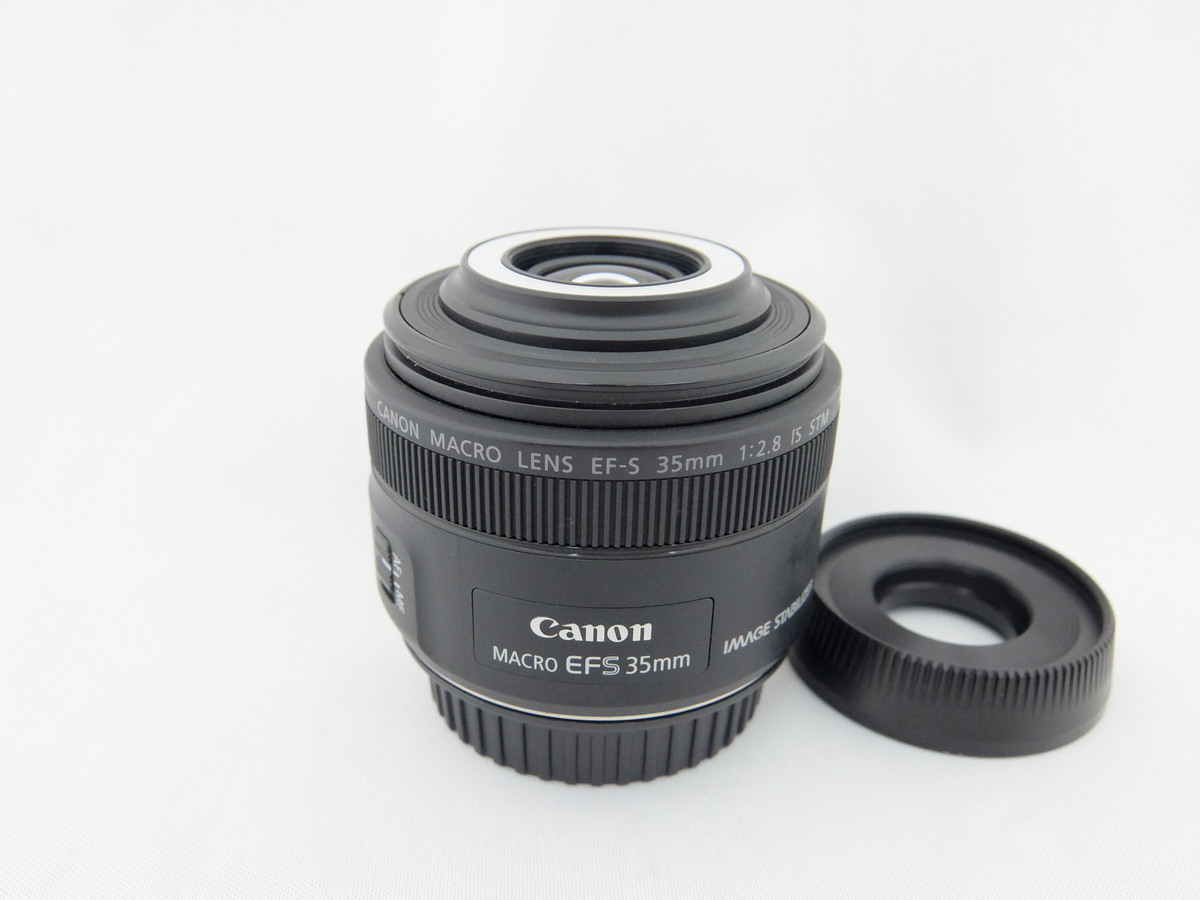 【美品】Canon EF-S35mm F2.8 Macro Canon EF-S 35mm f/2.8 Macro IS STM Lens 2220C002 B&H Photo Video