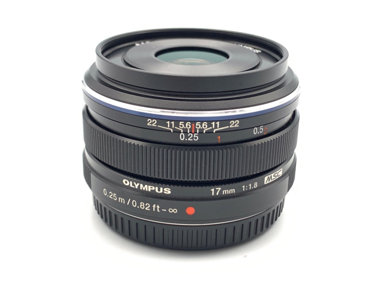 中古】オリンパス M.ZUIKO DIGITAL 17mm F1.8 ブラック 在庫一覧