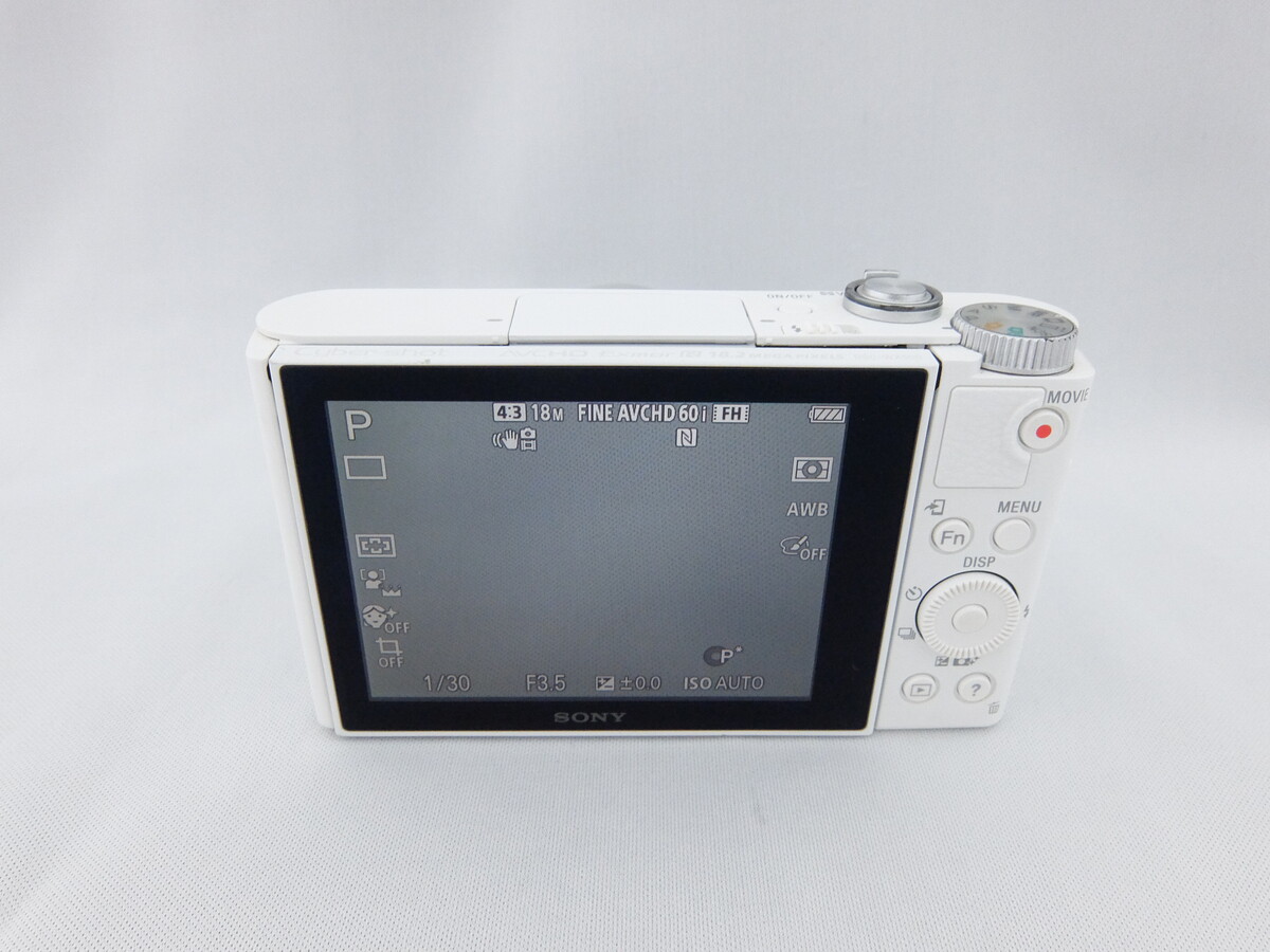 DSC-WX500 ホワイト【1820万画素】
