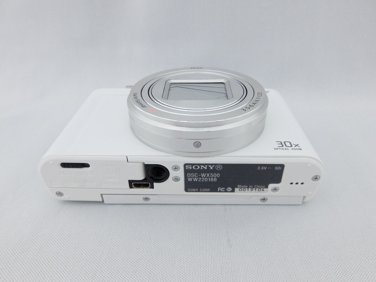 DSC-WX500 ホワイト【1820万画素】