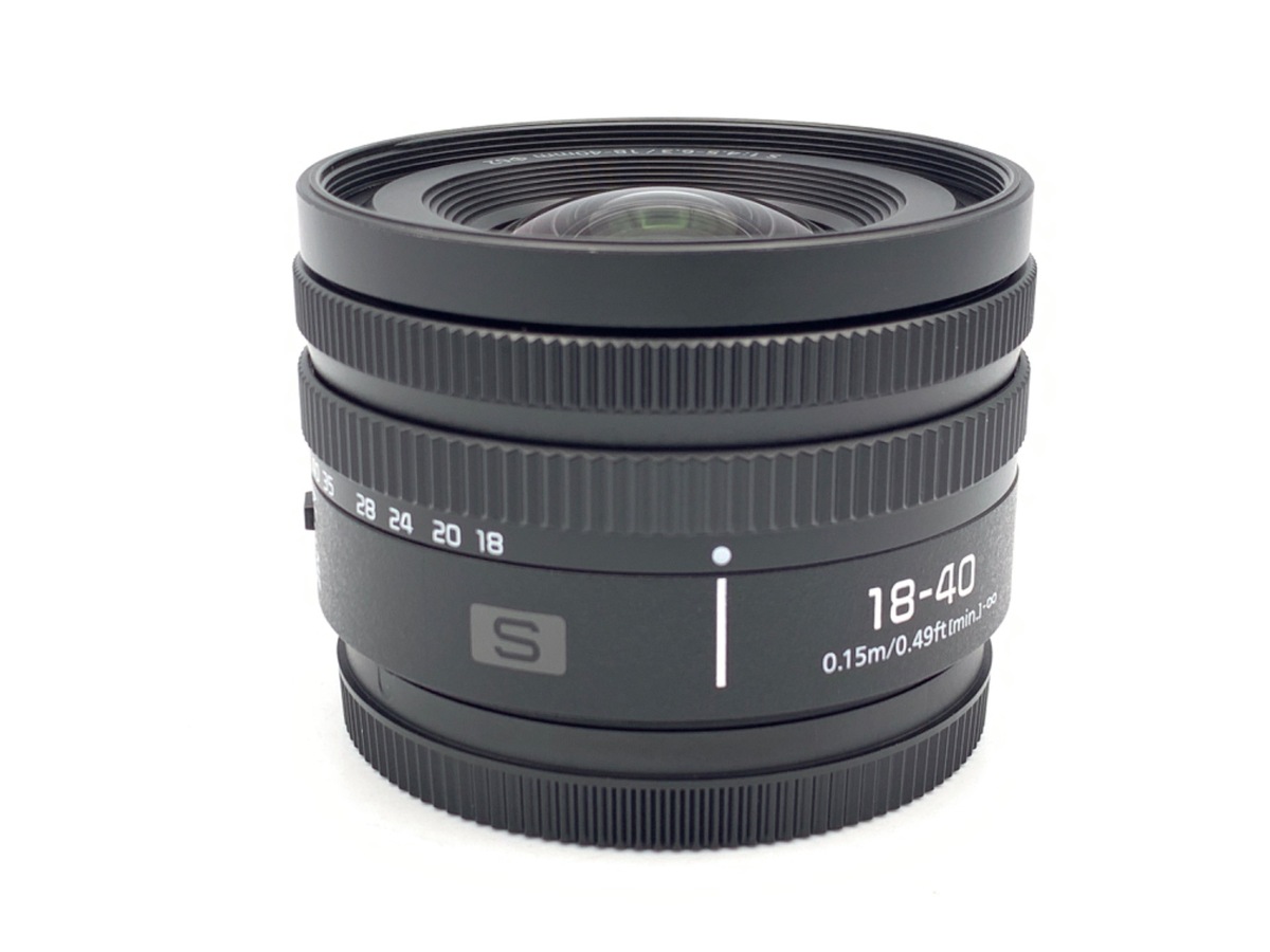 【超美品】LUMIX S 18-40mm F4.5-6.3 LUMIX S 18-40mm F4.5-6.3 S-R1840 中古価格比較 - 価格.com
