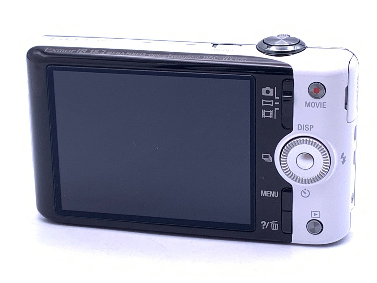 中古：B(並品)】ソニー Cyber-shot DSC-WX100 W ホワイト | 2441490059143