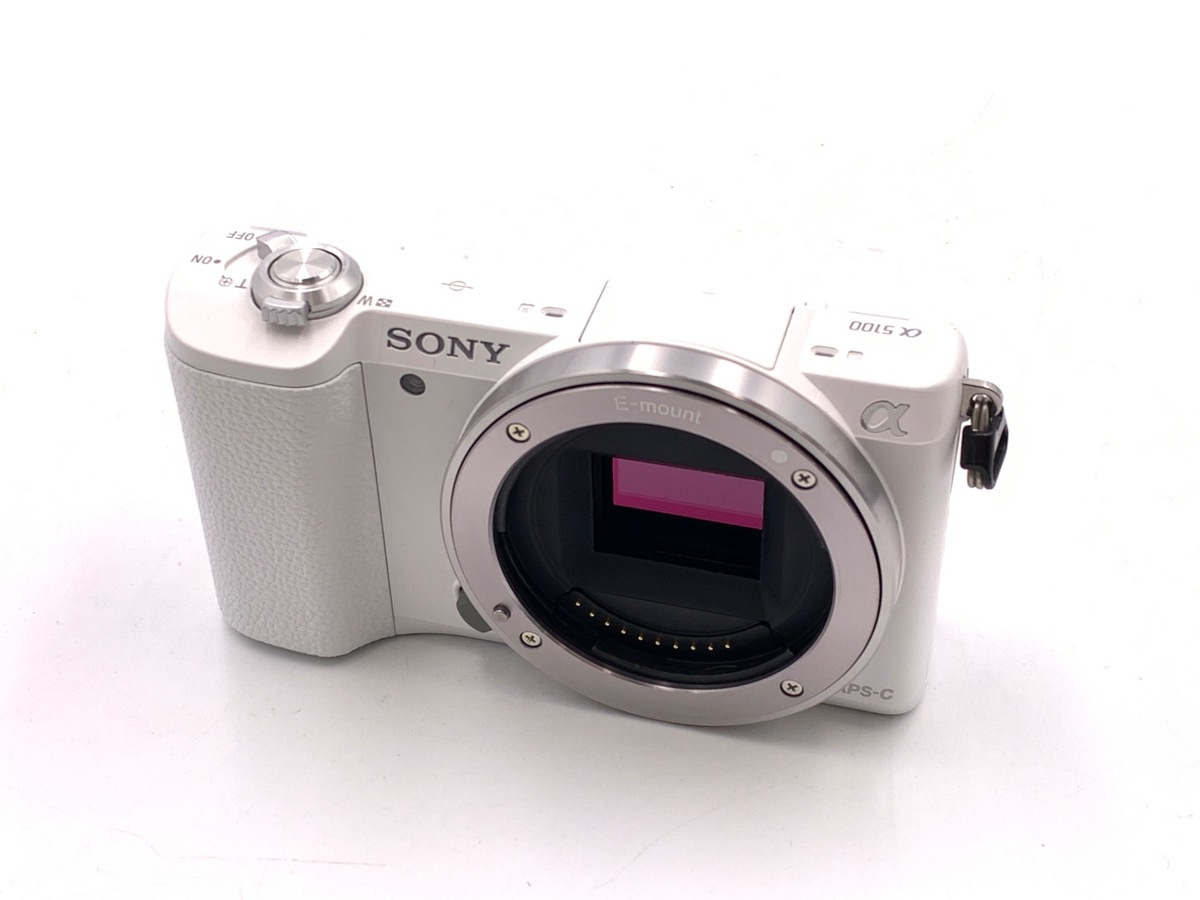 SONY α5100 ホワイト 本体ジャンク品 レンズ正常品 SONY α5100