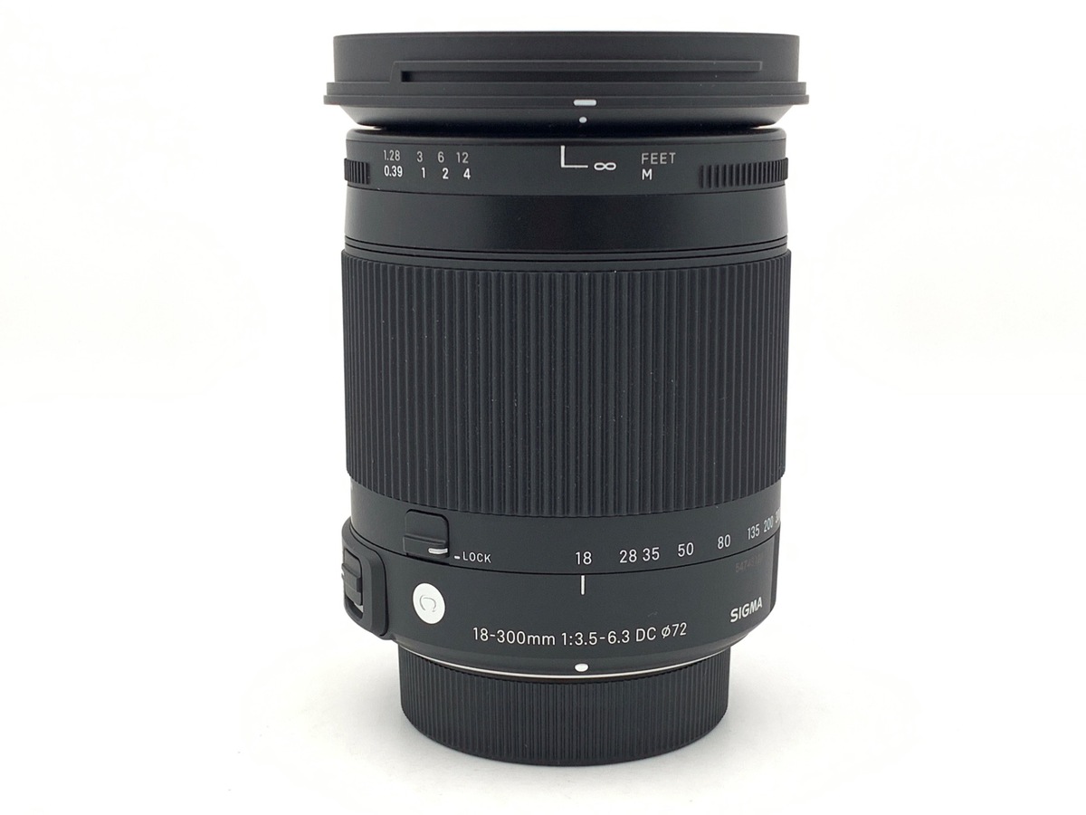 ■【美品中古】SIGMA 18-300mm F3.5-6.3/ニコンFマウント 18-300mm F3.5-6.3 DC MACRO OS HSM [ニコン用] 中古価格比較 - 価格.com