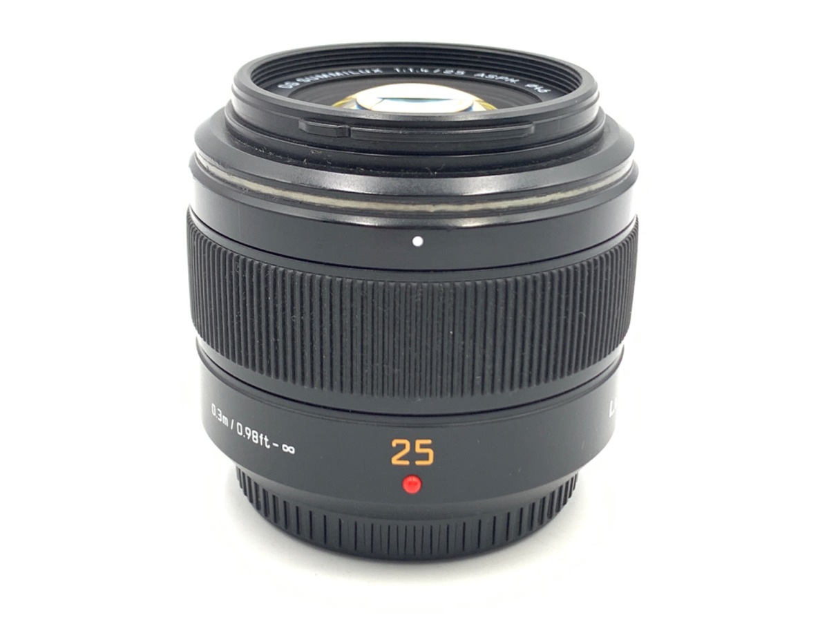 中古】パナソニック LEICA DG SUMMILUX 25mm/F1.4 ASPH. ［H-X025