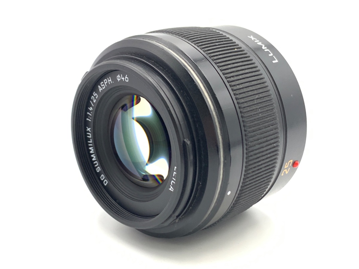 中古】パナソニック LEICA DG SUMMILUX 25mm/F1.4 ASPH. ［H-X025