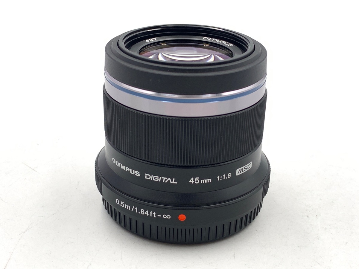 中古】オリンパス M.ZUIKO DIGITAL 45mm F1.8 ブラック 在庫一覧