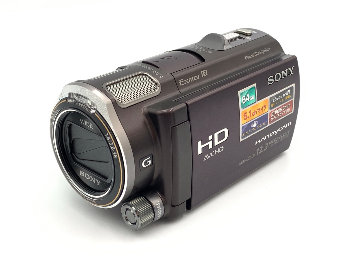 中古】ソニー HDR-CX560V ボルドーブラウン｜｜カメラのキタムラネット
