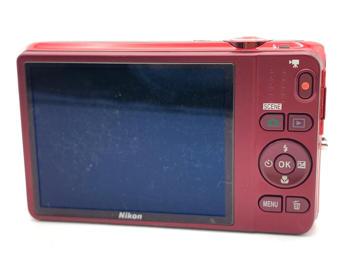 中古：AB(良品)】ニコン COOLPIX S6500 RD グロッシーレッド