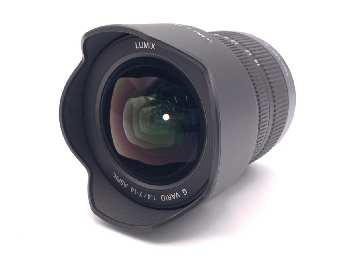 中古】パナソニック LUMIX G VARIO 7-14mm/F4.0 ASPH. [H-F007014