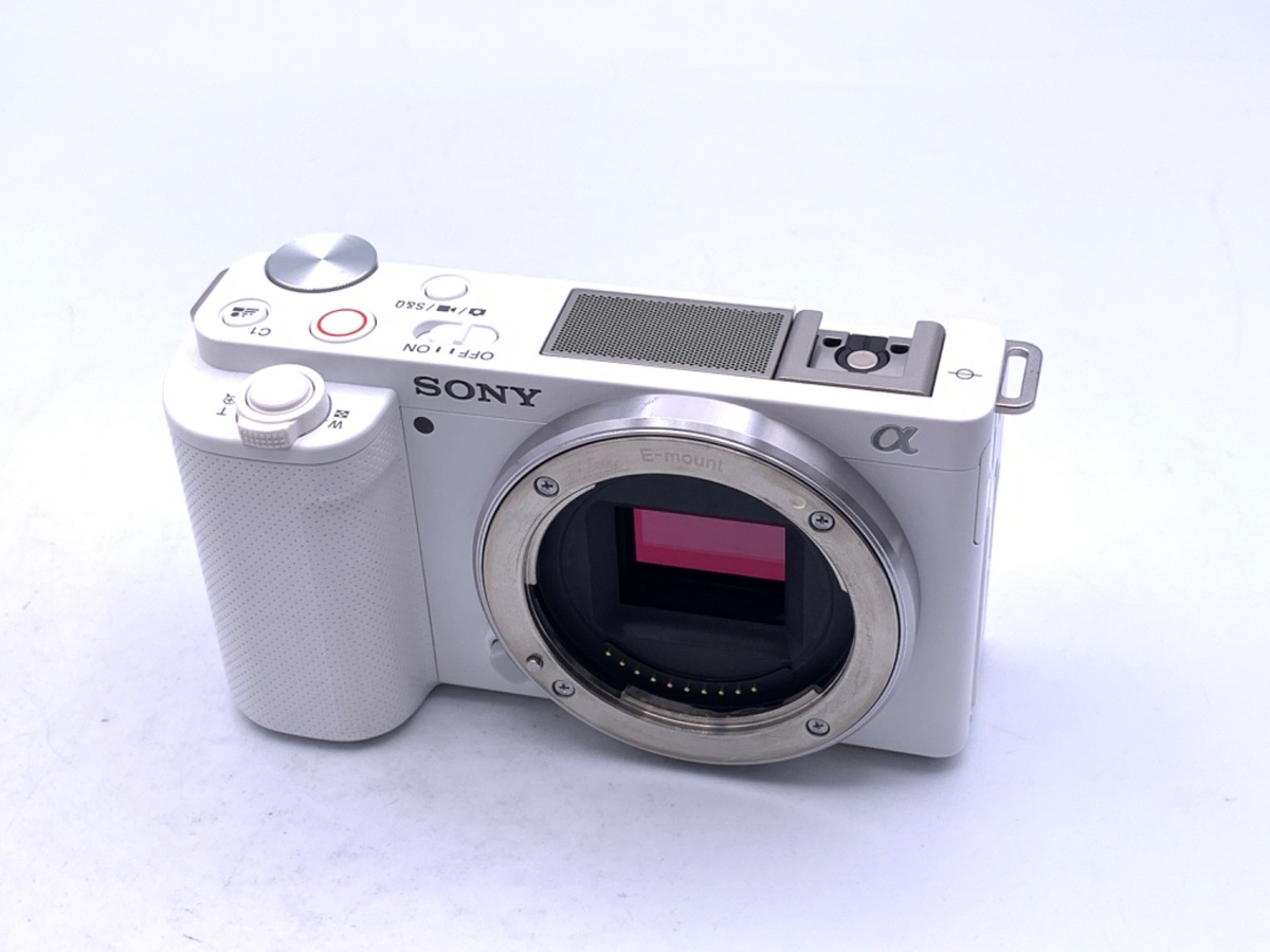 中古：B(並品)】ソニー VLOGCAM ZV-E10 ボディ ホワイト | 2441570055522