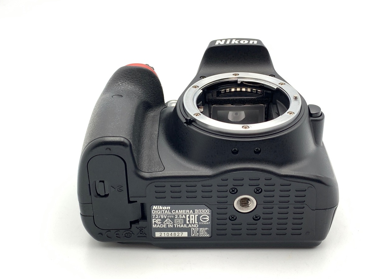 中古：B(並品)】ニコン D3300 ボディ ブラック | 2441570056222