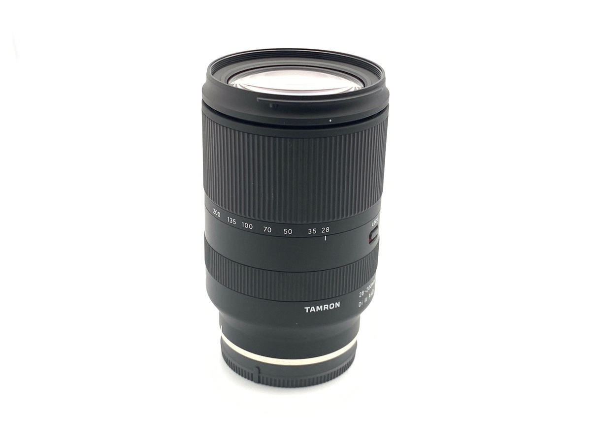 中古】タムロン 28-200mm F/2.8-5.6 Di III RXD ソニーEマウント 中古】タムロン 28-200mm F/2.8-5.6 Di III RXD ソニーEマウント