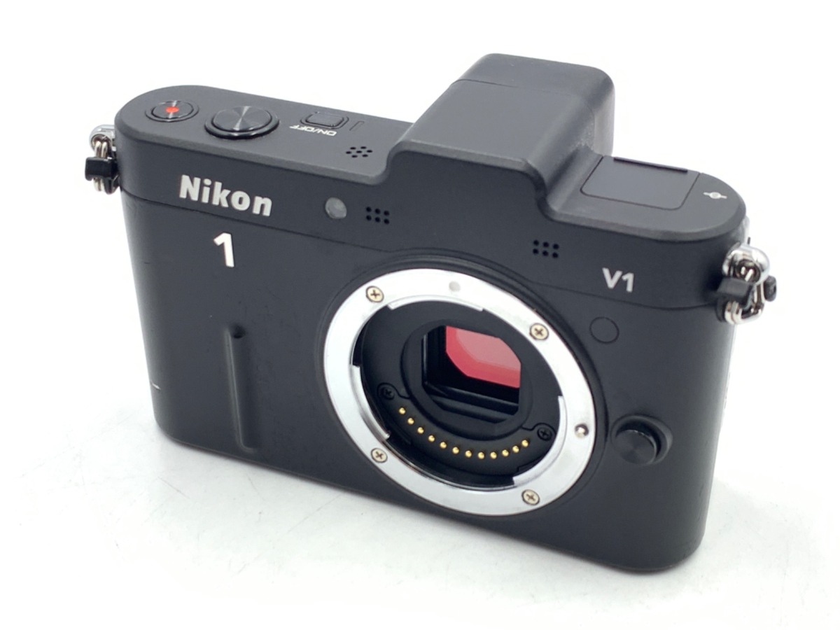 【美品】Nikon1 V1 ボディ ブラック 中古：B(並品)】ニコン Nikon1 V1 ボディ ブラック | 2441570057557