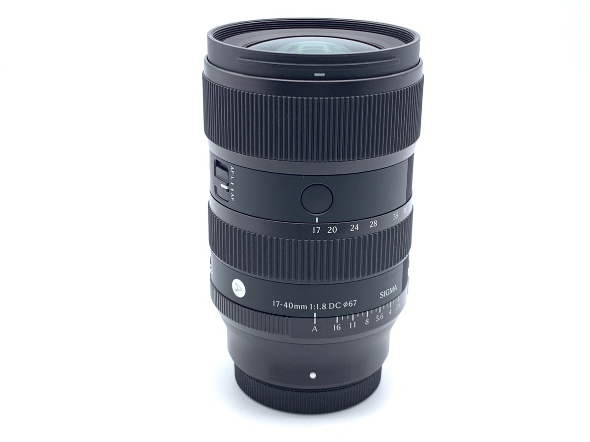 中古：AB(良品)】シグマ 17-40mm F1.8 DC Art フジフイルムX用