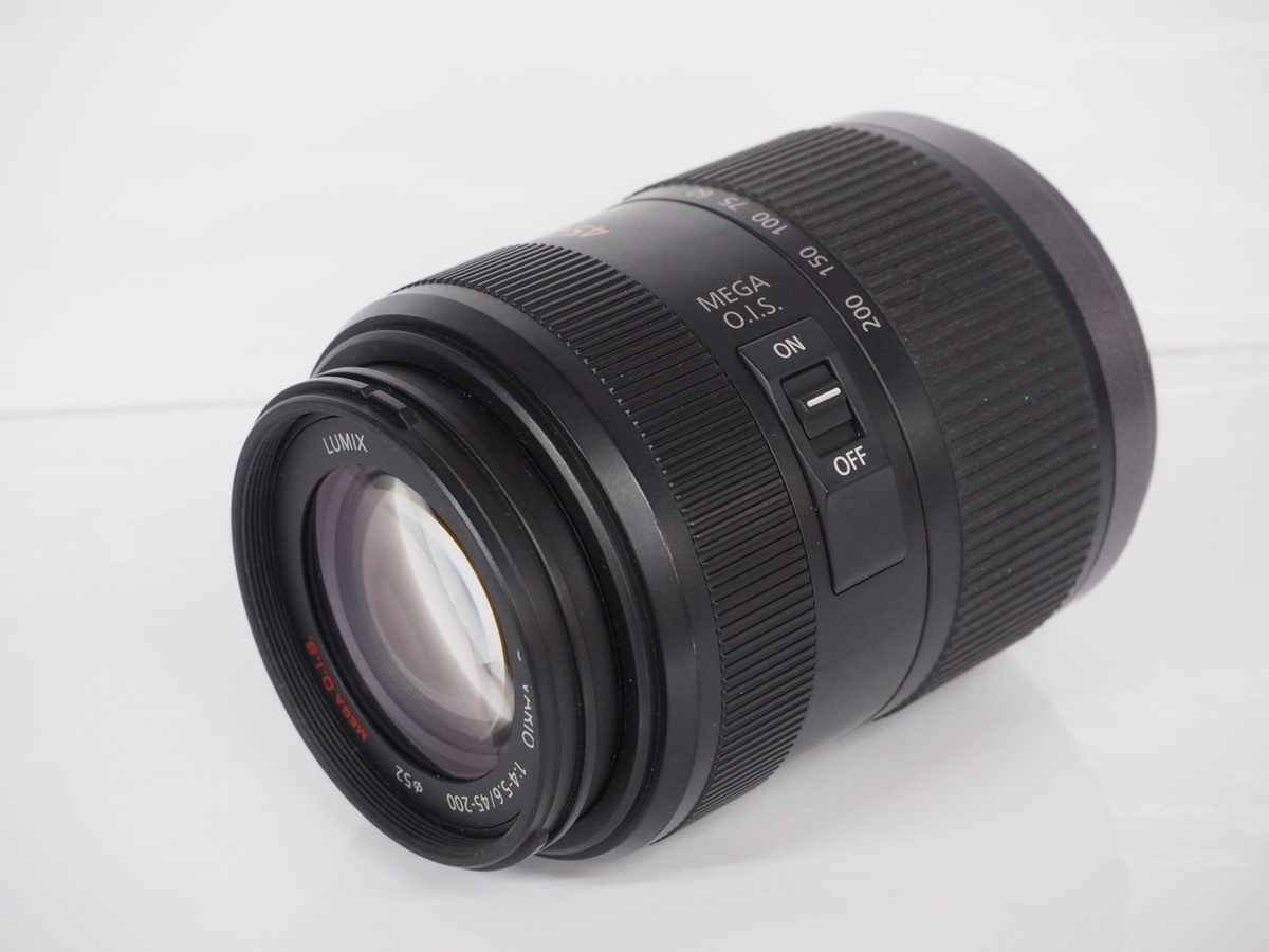 中古：B(並品)】パナソニック LUMIX G VARIO 45-200mm/F4.0-F5.6/MEGA 