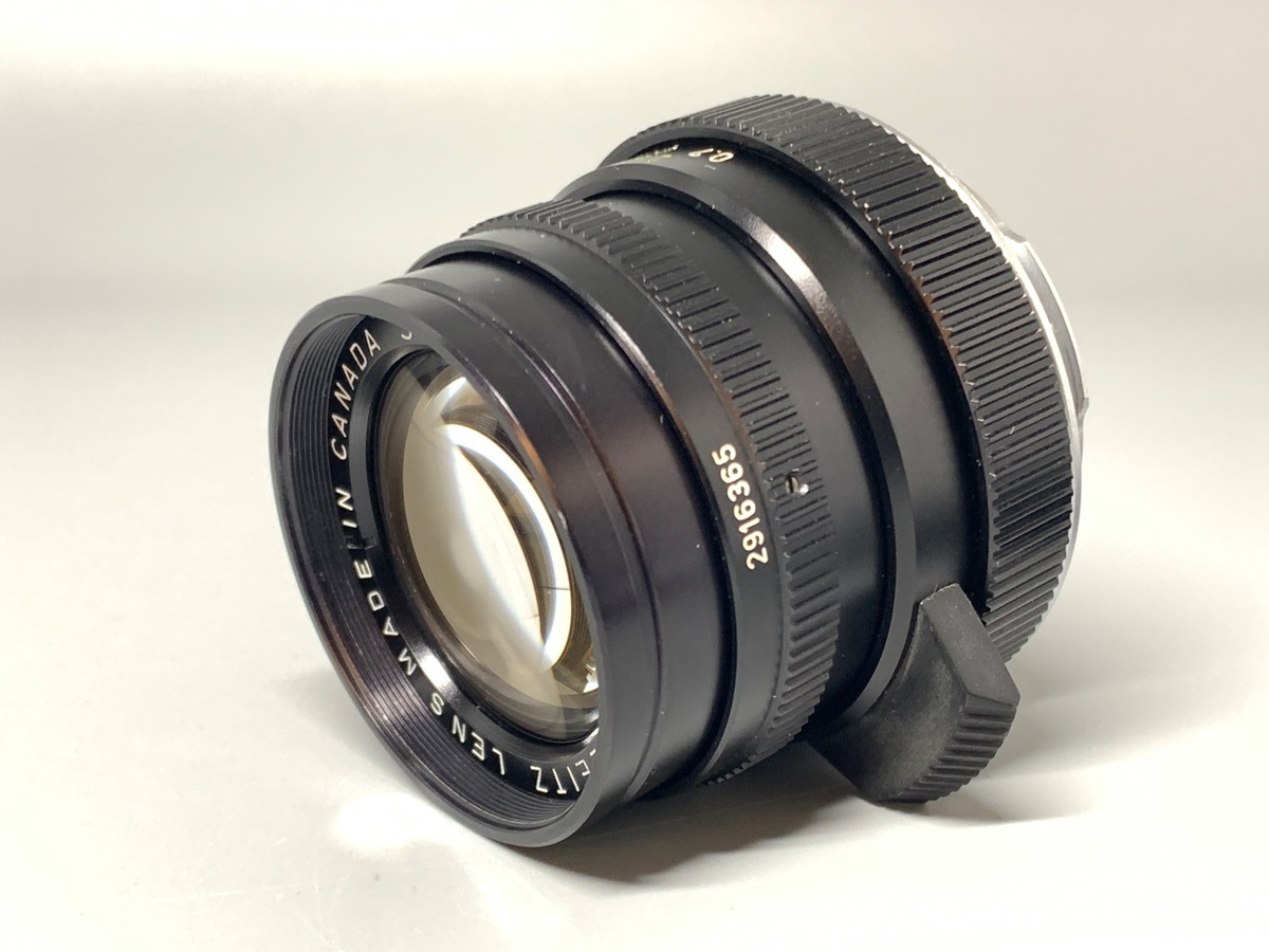 【中古】ライカ ズミクロンM 50mm F2 ブラック（3代目）