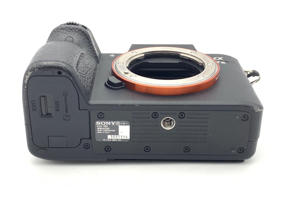 中古：B(並品)】ソニー α7III ボディ [ILCE-7M3] | 2441650033761