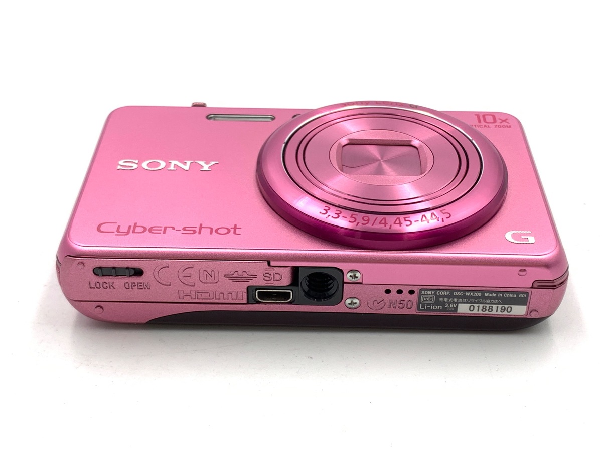 中古：B(並品)】ソニー Cyber-shot DSC-WX200 P ピンク | 2441650034669