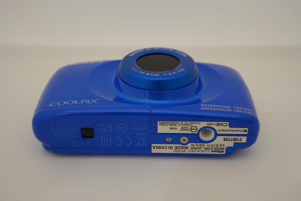 中古：C(やや難あり)】ニコン COOLPIX W150 ブルー | 2441760013257