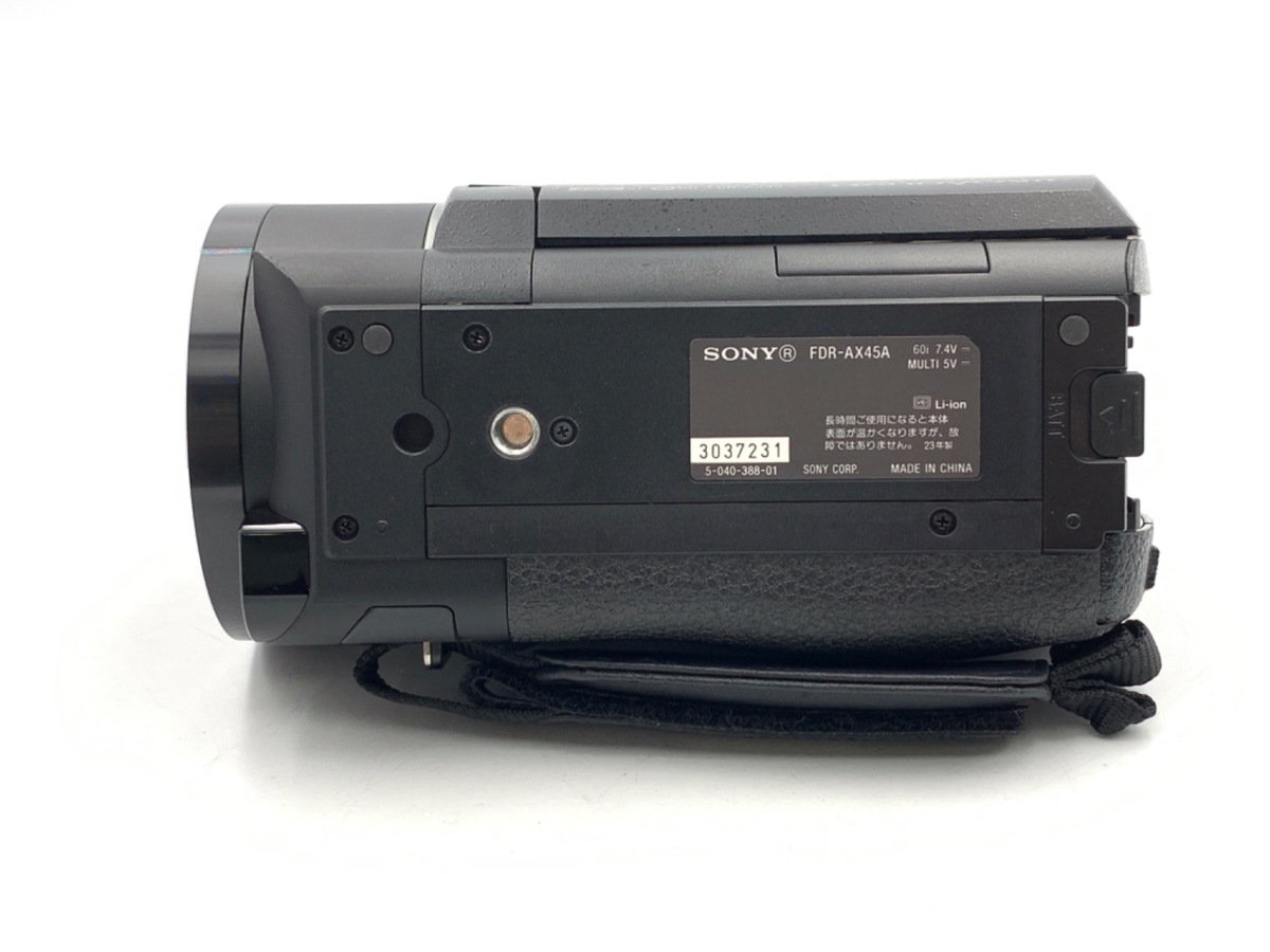 中古】ソニー デジタル4Kビデオカメラレコーダー FDR-AX45A B ブラック