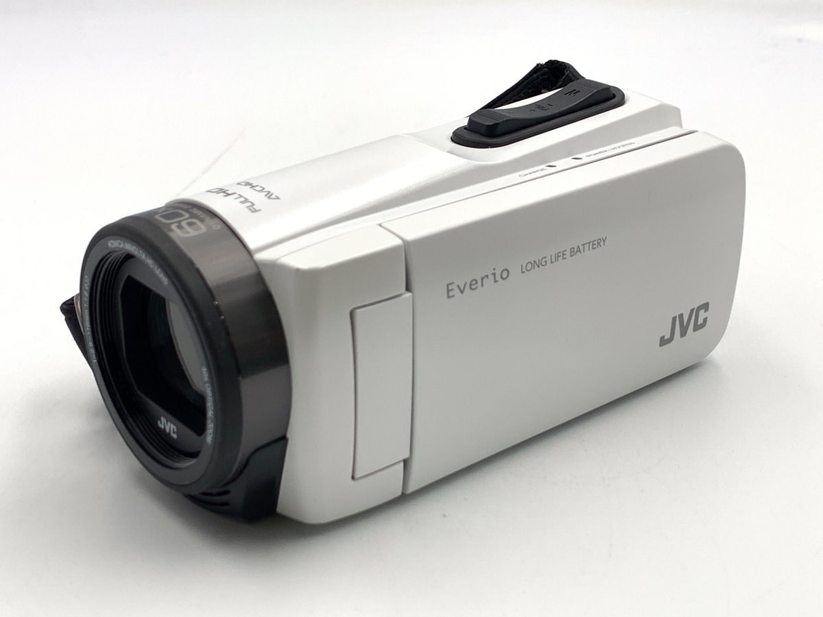 JVC ビデオカメラVictor Everio GZ-F270-W 60倍ズーム 耐衝撃」「耐低温」の保護性能を搭載した、コンパクト＆シンプルな