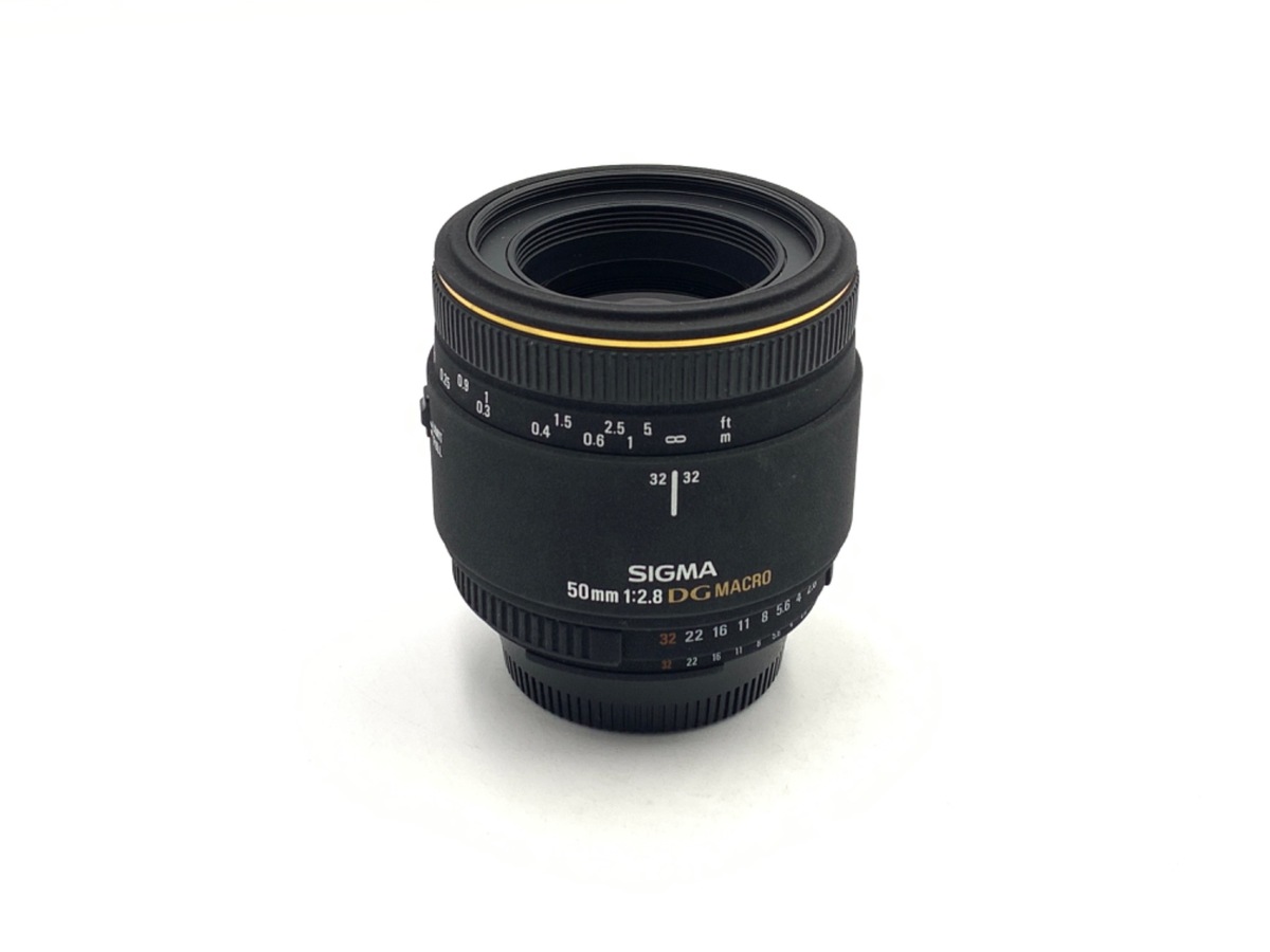 【美品】シグマ SIGMA MACRO 50mm F2.8 DG EX ニコン 中古：B(並品)】シグマ MACRO 50mm F2.8 EX DG ニコン用 | 2441770029606