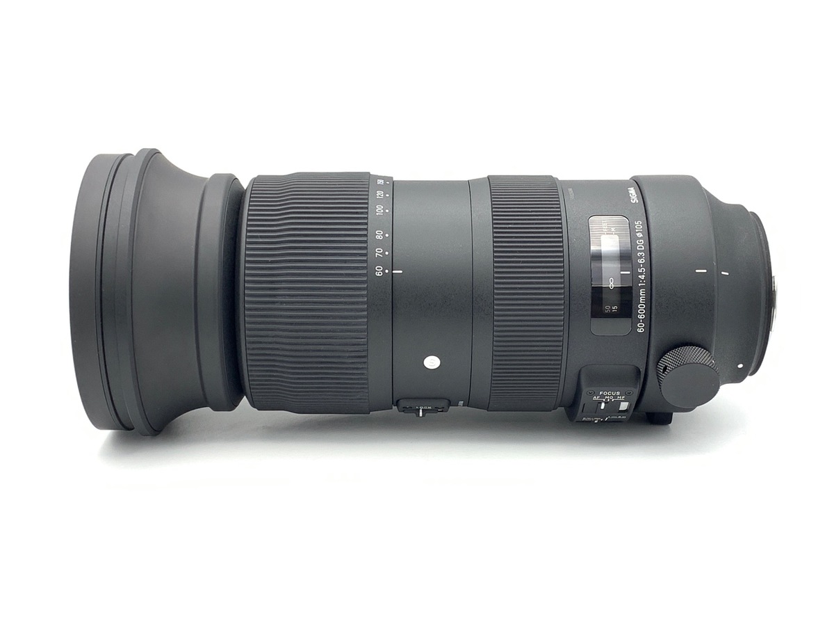 中古】シグマ 60-600mm F4.5-6.3 DG OS HSM Sports キヤノンEF用 在庫