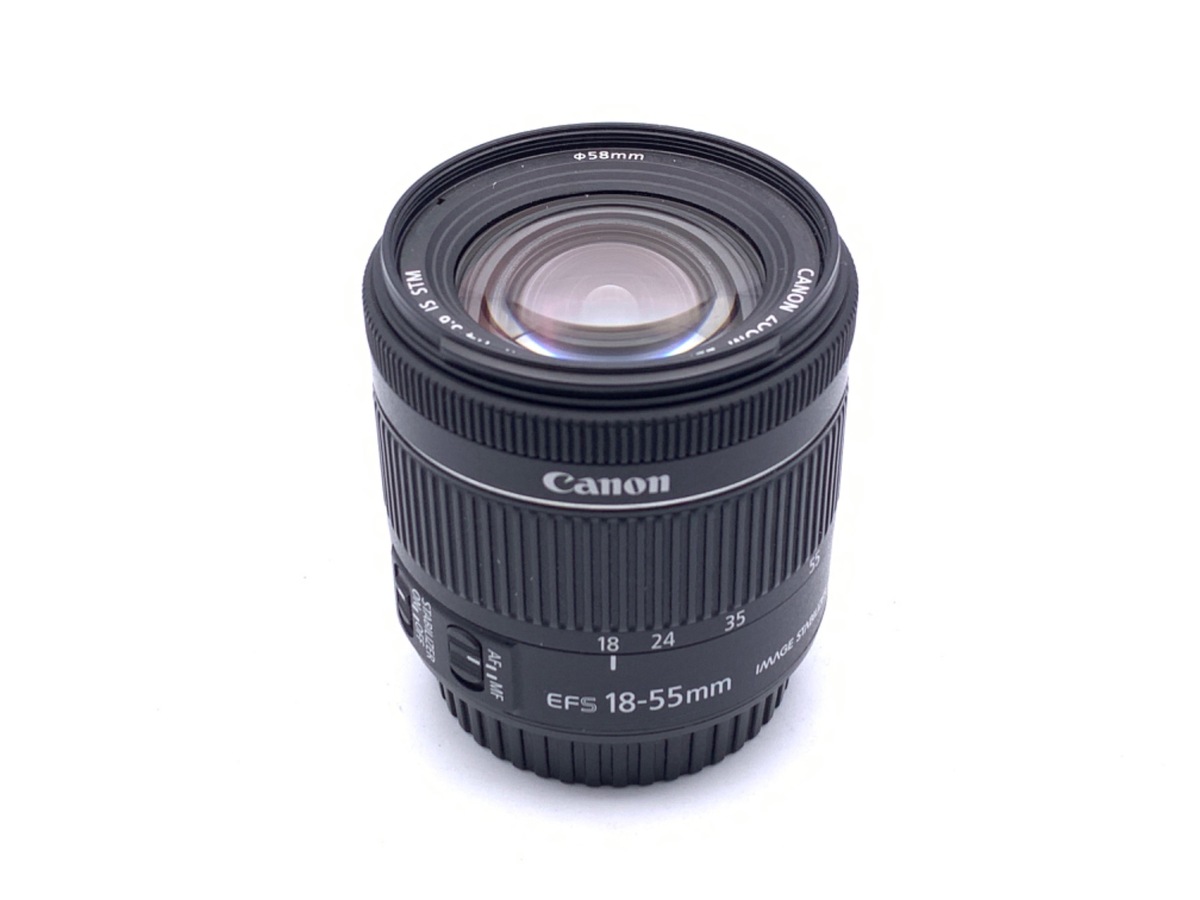 中古：A(美品)】キヤノン EF-S18-55mm F4-5.6 IS STM | 2415250414336