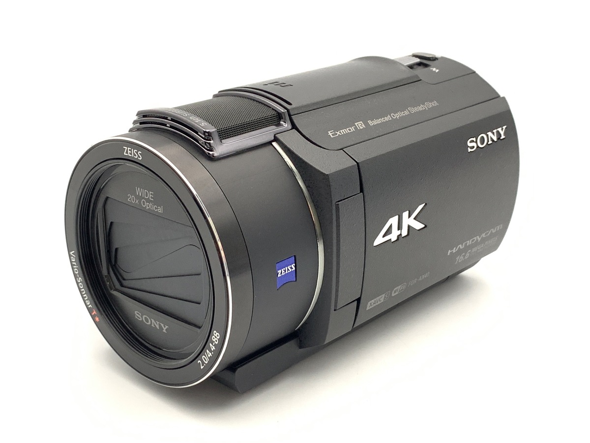 SONY デジタル4Kビデオカメラレコーダー FDR-AX40 作動確認済 中古】ソニー デジタル4Kビデオカメラレコーダー FDR-AX40 BC ブラック