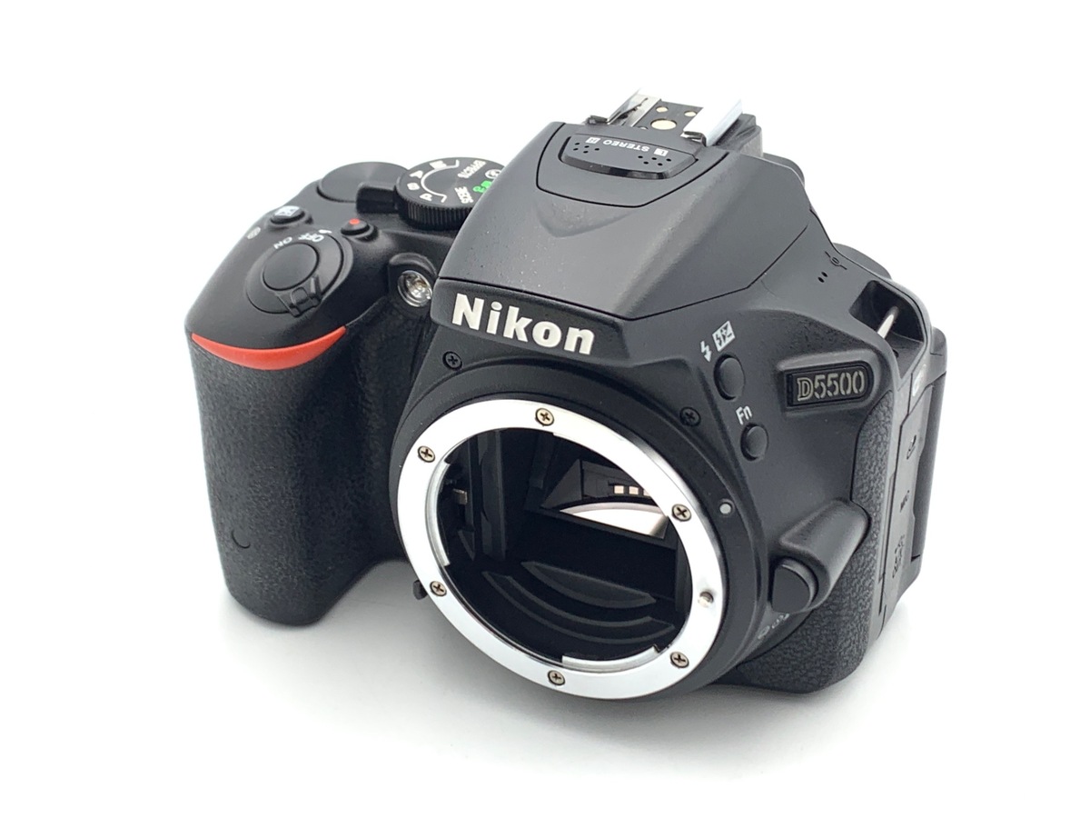 ニコン　D5500 ボディ　動作良好 中古：AB(良品)】ニコン D5500 ボディ ブラック | 2447150037322