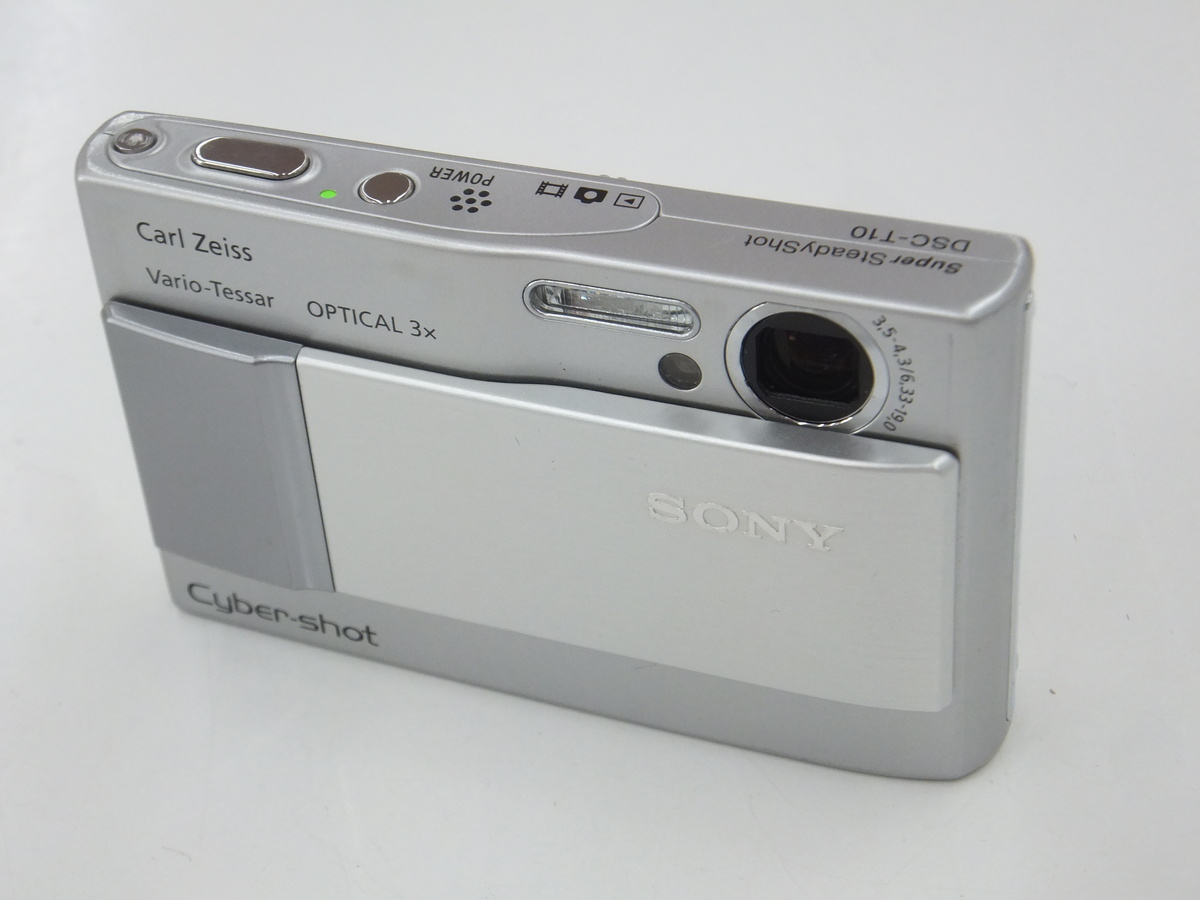 中古：B(並品)】ソニー（SONY）DSC-T10 シルバー【720万画素