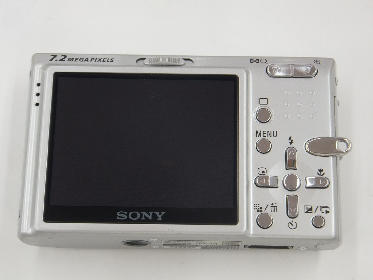 中古：B(並品)】ソニー（SONY）DSC-T10 シルバー【720万画素