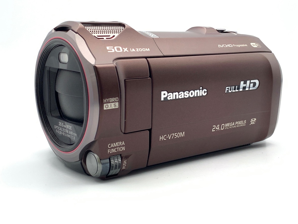 【美品】Panasonic HC-V750M ブラウン　動作確認済 中古】パナソニック HC-V750M-T ブラウン｜｜カメラのキタムラネット