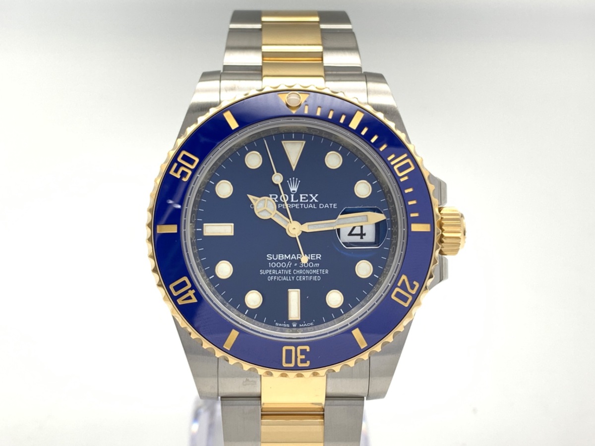 中古：A(美品)】ロレックス(ROLEX) サブマリーナー デイト ブルー 