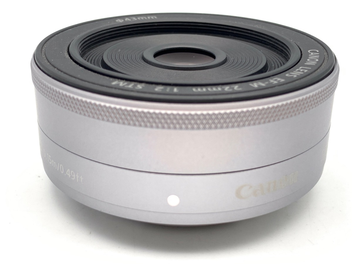 Canon EF-M 22mm F2 STM シルバー キヤノン ミラーレス パン