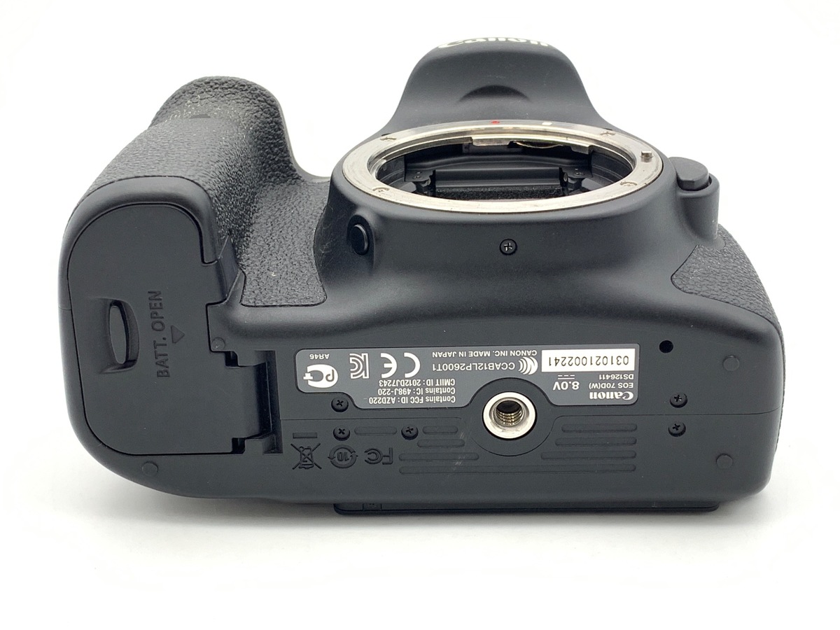 美品 完動品 バッテリー付 Canon EOS 70D ボディ #26025 中古：B(並品)】キヤノン EOS 70D ボディ | 2441820056255