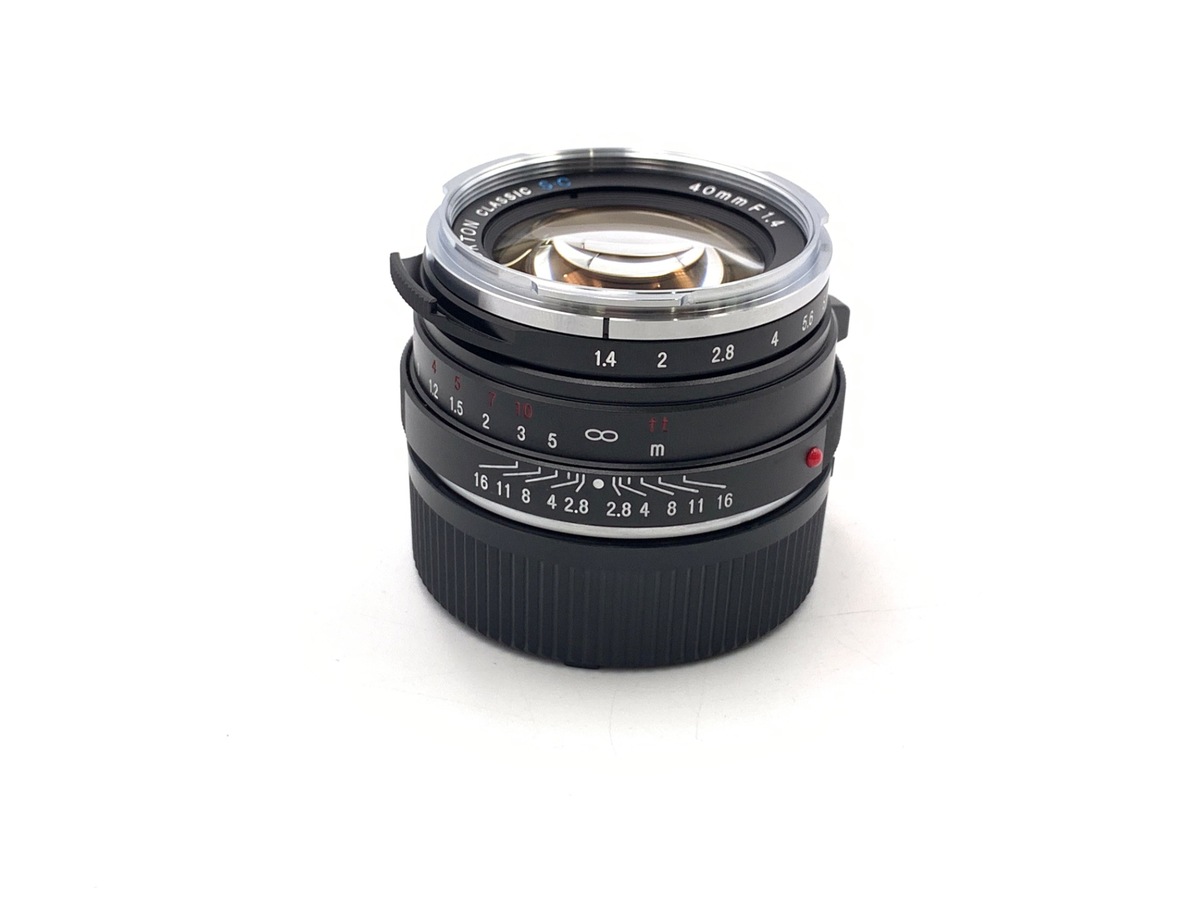 フォクトレンダー NOKTON classic 40mm F1.4 S.C. 中古価格比較 - 価格.com