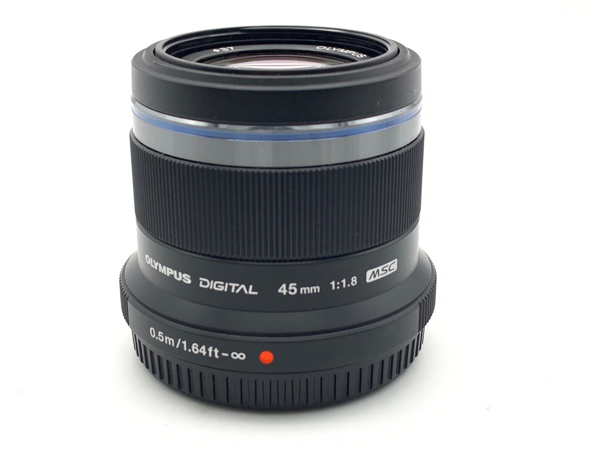 中古】オリンパス M.ZUIKO DIGITAL 45mm F1.8 ブラック 在庫一覧